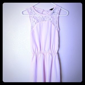 HM pastel pink dress